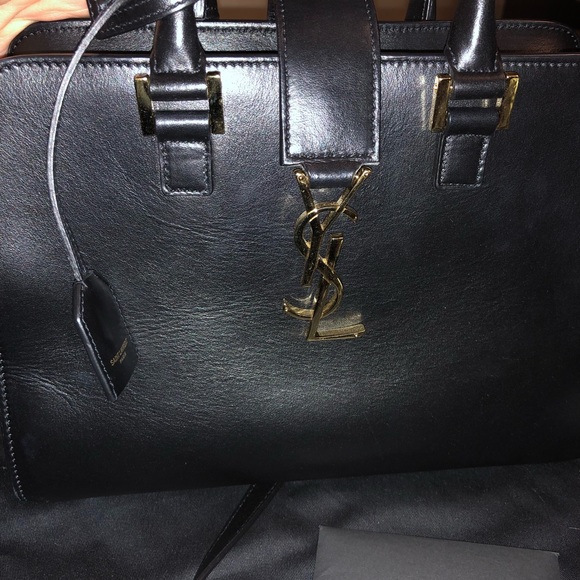 Yves Saint Laurent Baby Cabas bag- Black - Picture 4 of 5